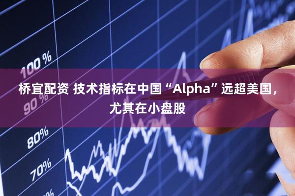 桥宜配资 技术指标在中国“Alpha”远超美国，尤其在小盘股